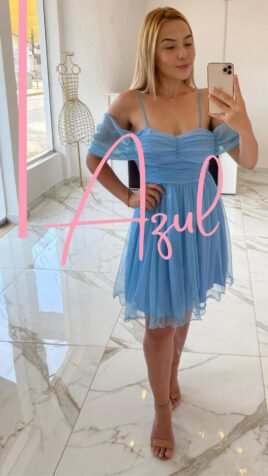 Vestidos Azul Serenity