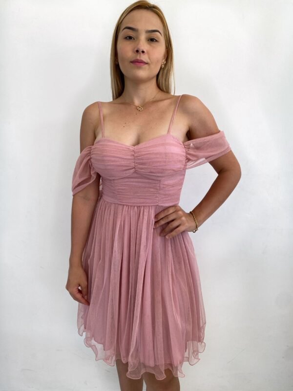 Vestido Rose Curto